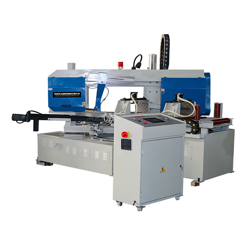 GKX350自動轉角自動送料帶鋸機