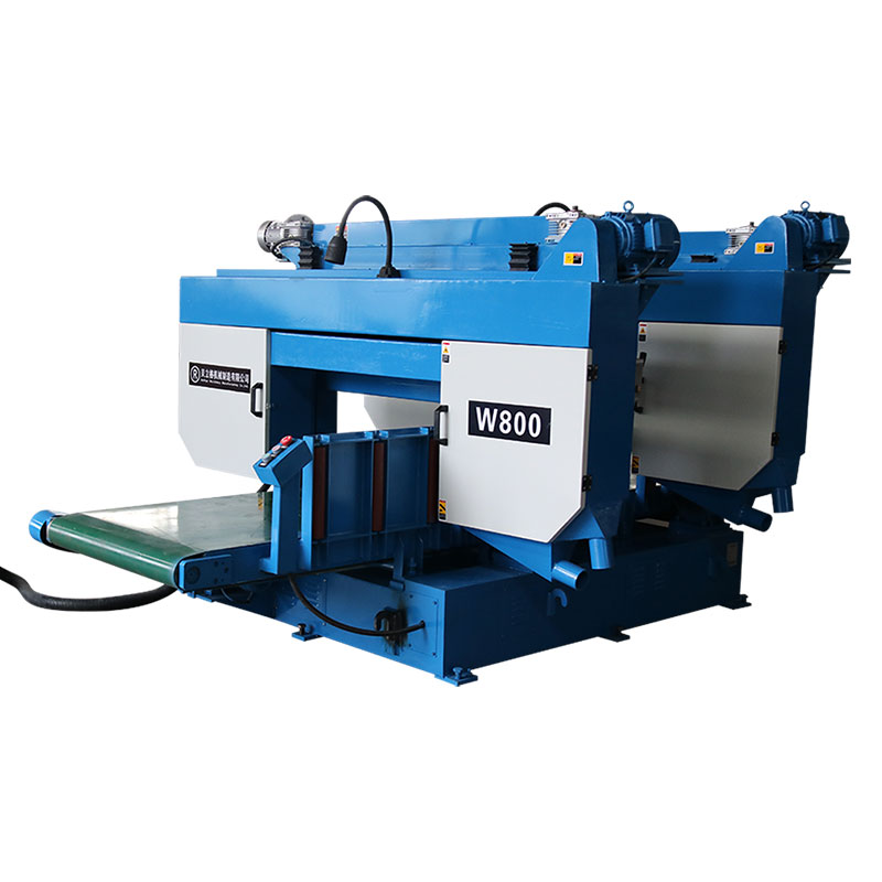 雙頭平切帶鋸床W-800
