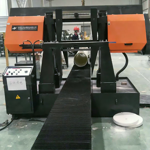 玻璃鋼專切帶鋸床GZ4250雙圓柱臥式帶鋸床