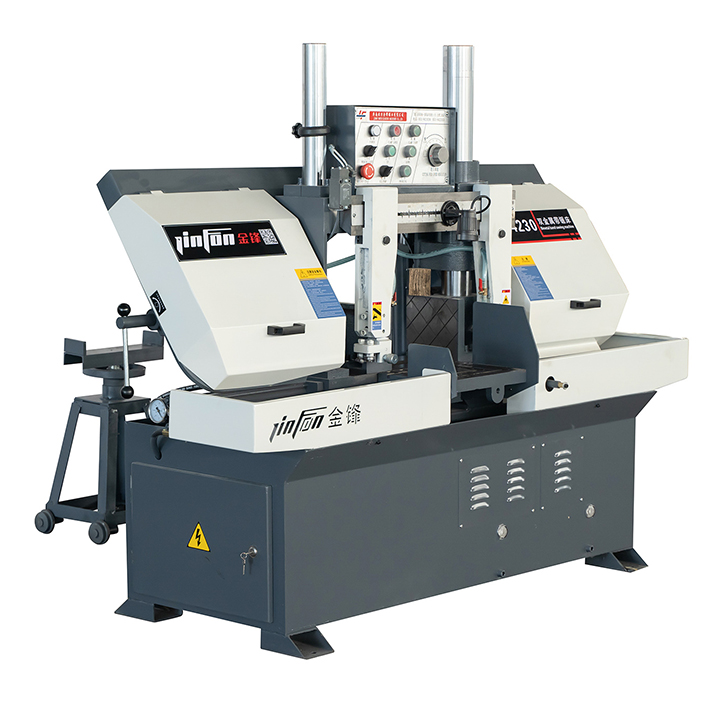 半自動臥式帶鋸床為何深受客戶喜愛